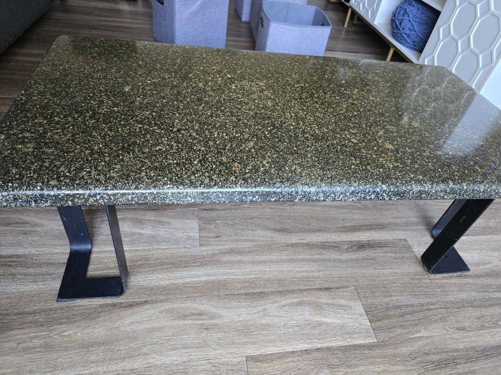 Faux Granite Coffee Table