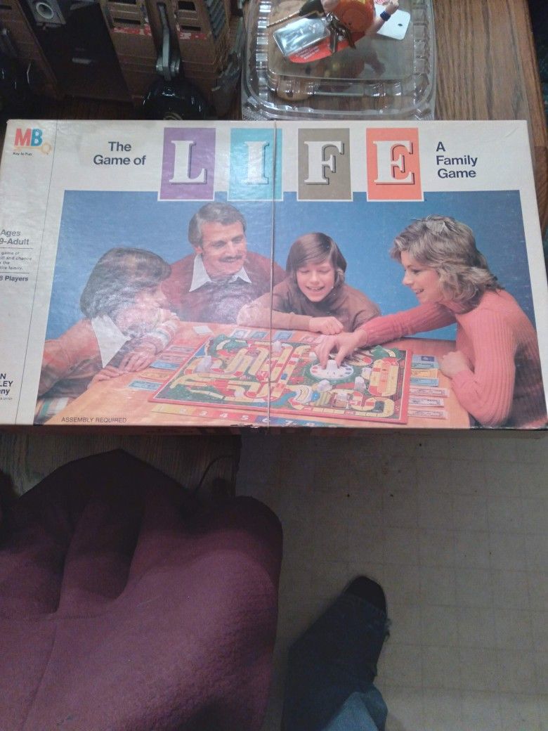 Vtg Life Game 70s