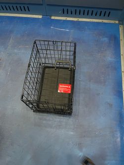 Small Black Wire Dog Crate