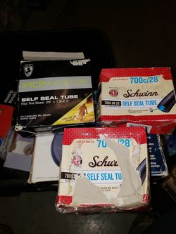 3 bike tubes new