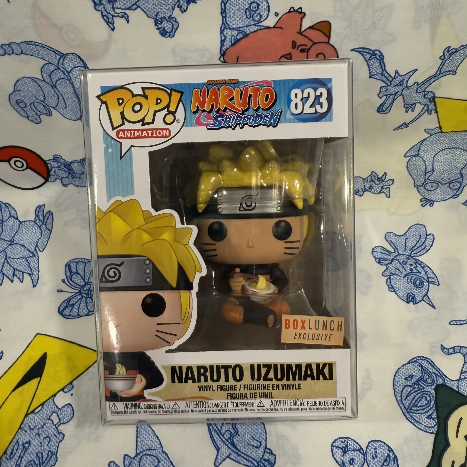 Funko POP! Naruto with Noodles Vinyl Figure #823 Special Edition