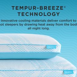 Tempur-Pedic Memory Foam Pillow – Cooling Cover