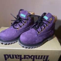Purple timberlands 