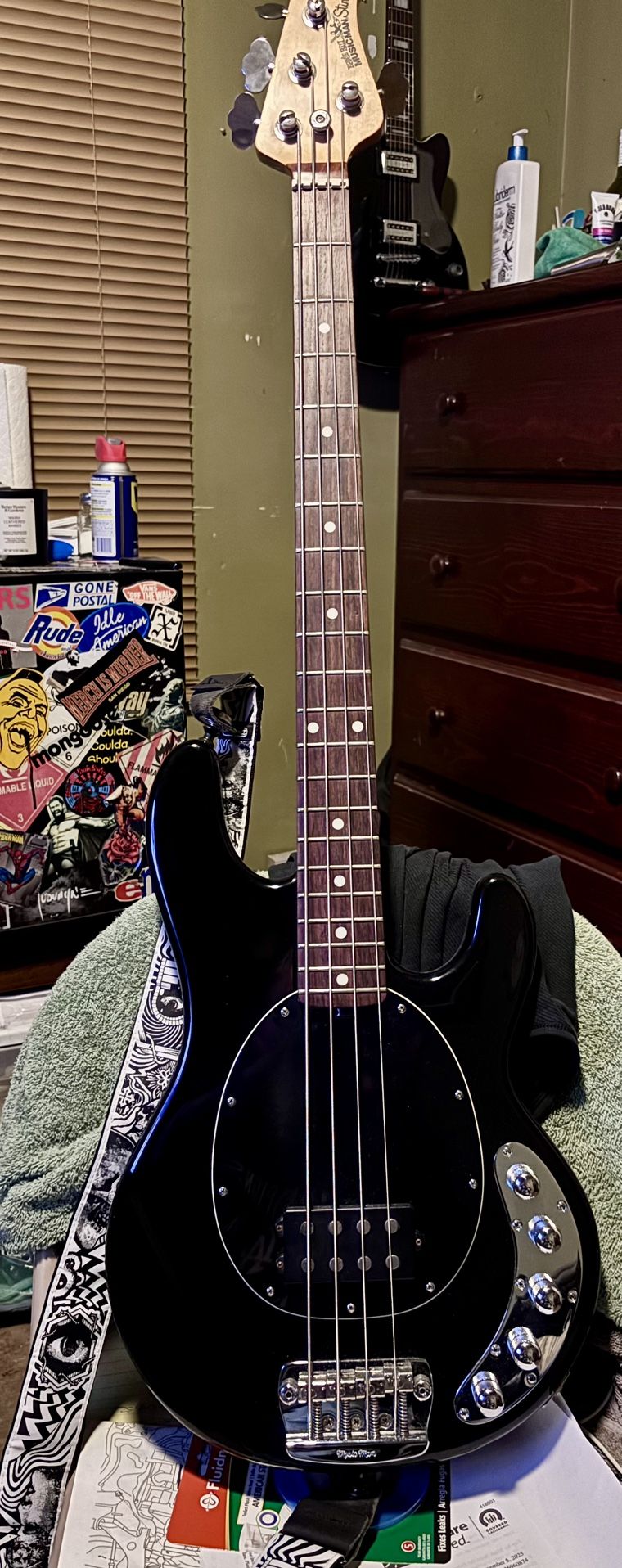 Music man Stingray Piezo Bass