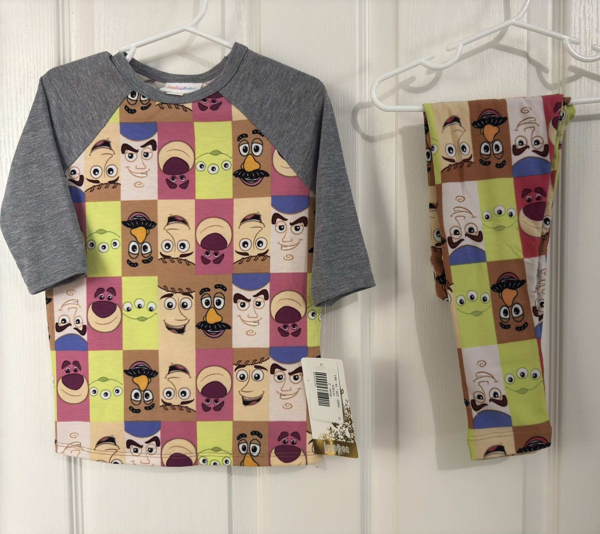 Kids Unisex LulaRoe Disney Toy Story Outfit