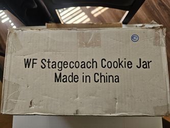 Wells Fargo Stagecoach Cookie Jar