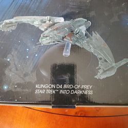 Deep Space Nine Klingon D4 Bird Of Prey Model Ship