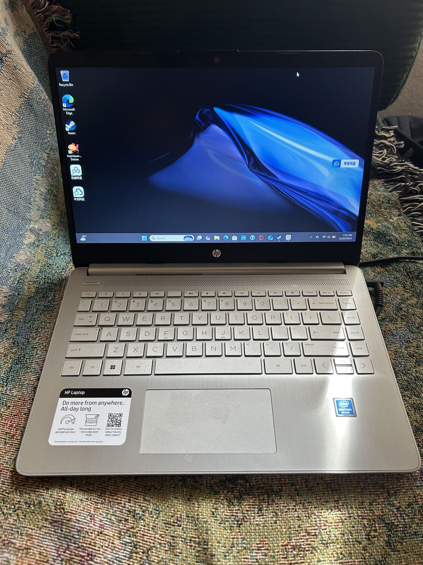 HP Pro Edge Laptop 16gb RAM 512GB Storage