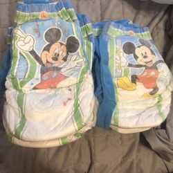 Huggies Pull Ups Size 4-5 & 5-6 Total 22pc