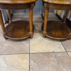 Wood End Tables 