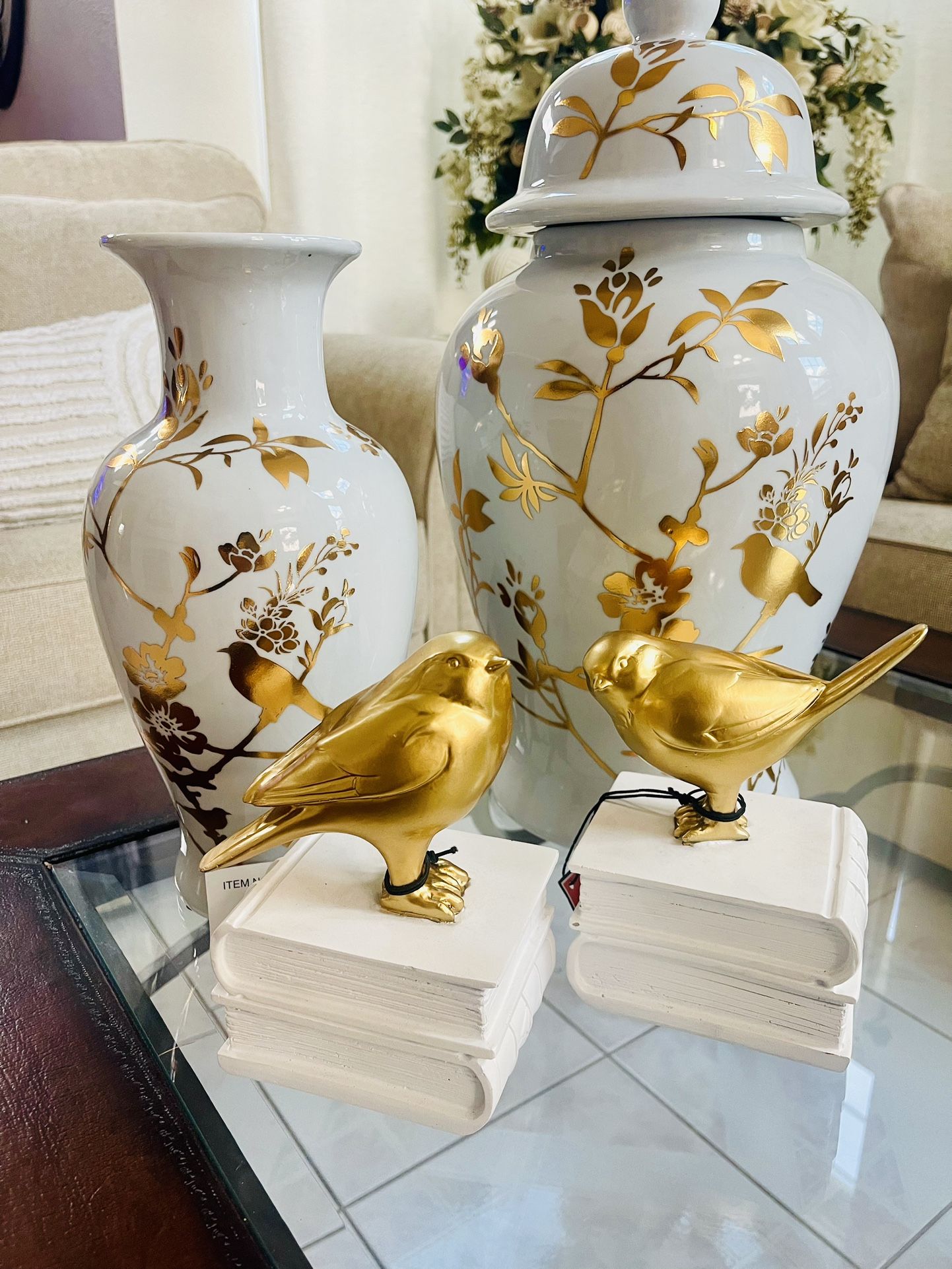 Gold Home Decor Set