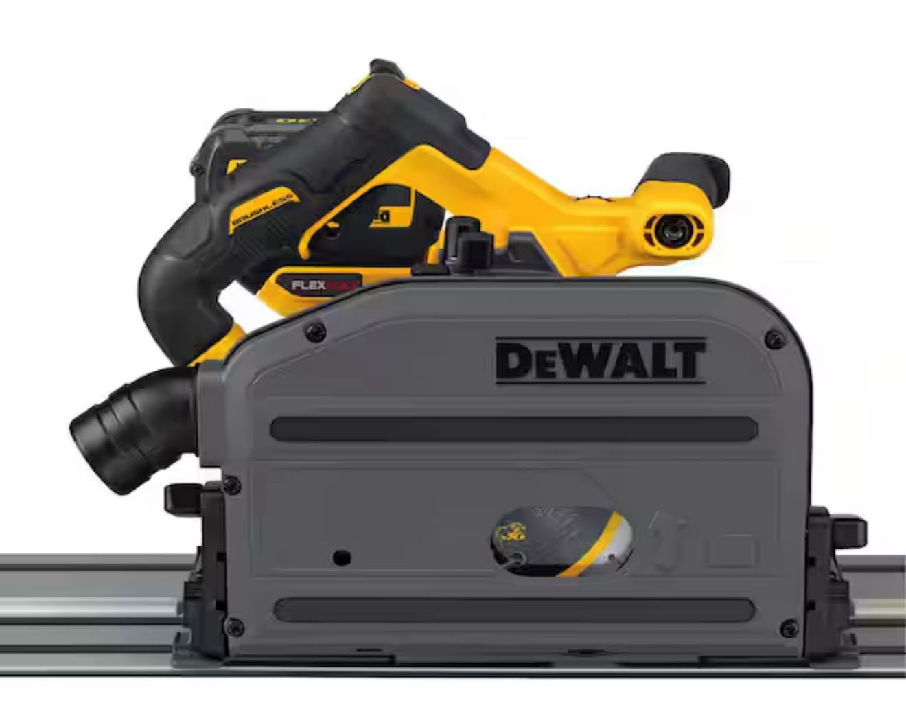 DEWALT FLEXVOLT 60V MAX Cordless Brushless 6-1/2 in. Track Saw (Tool Only) New $350