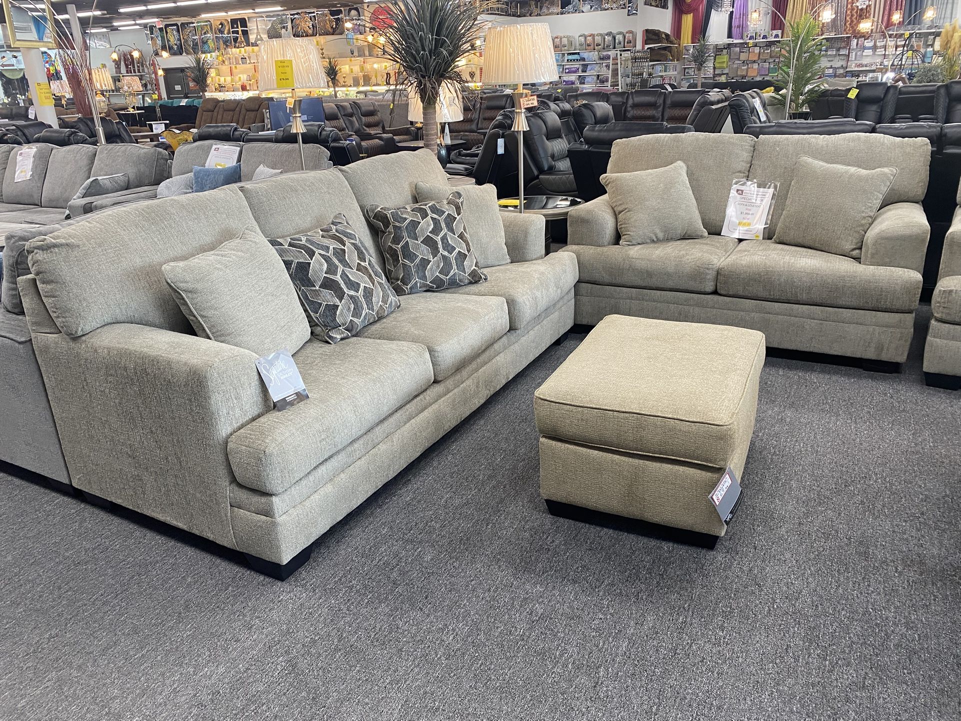 Sofa And Love Seat $999.99