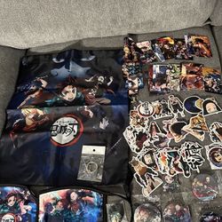 New Demon slayer backpack bundle with all accessories