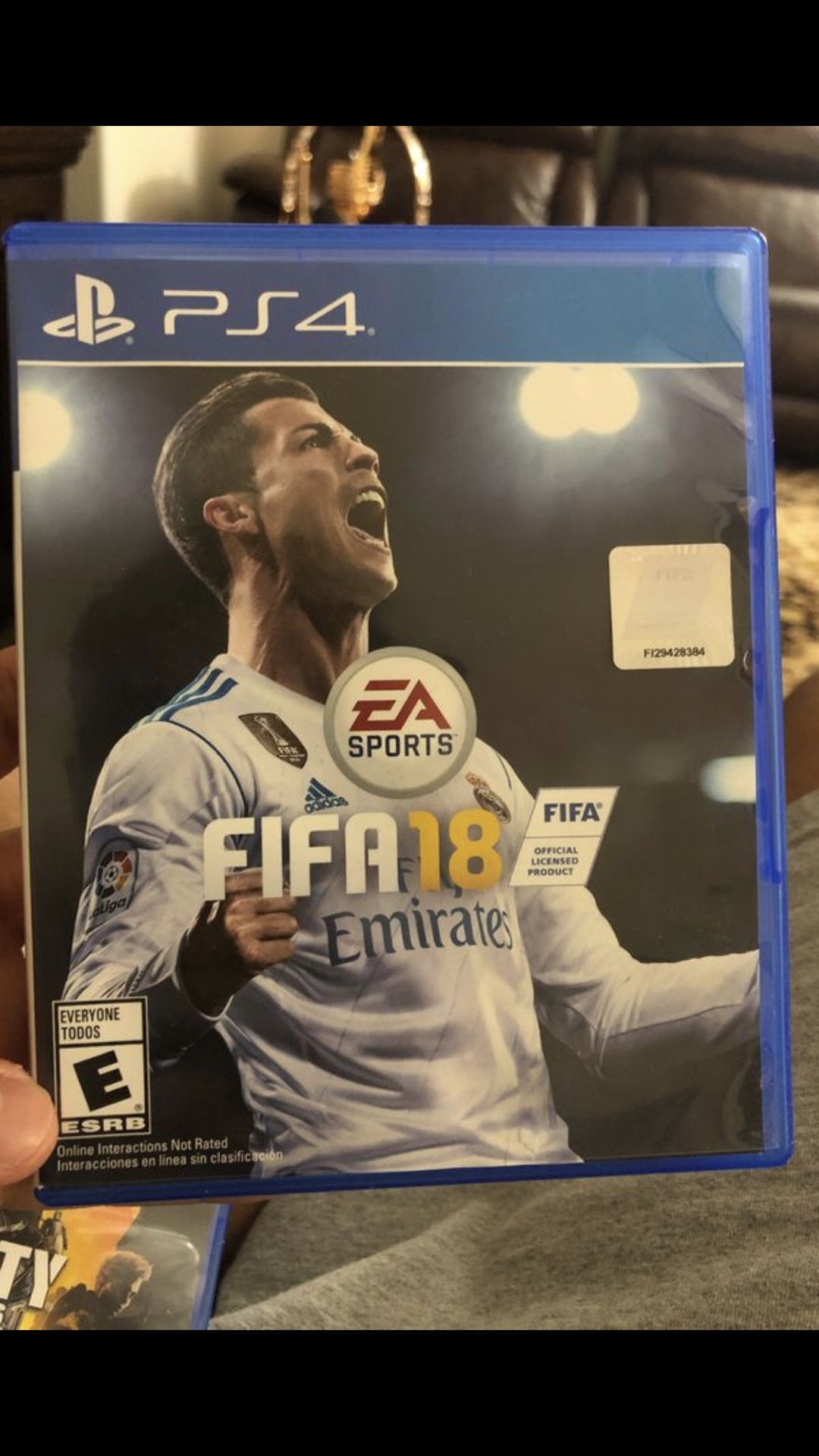 Fifa 18 never used for PS4