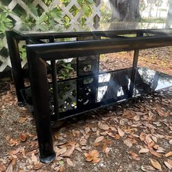 Glass Tv Stand 