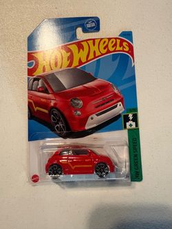 Hot Wheels Fiat 500 HW Green Speed