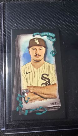 Topps Allen & Ginter 2026 Kyle Teel RC Black Border MINI Rookie #61 White Sox