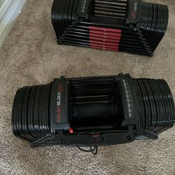 Power block EXP 180lbs Adjustable Dumbbels