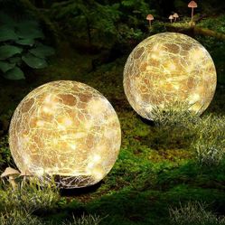 Garden Solar Ball Lights Outdoor 