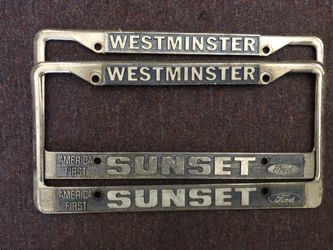Westminster Sunset Ford Set