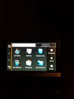 Garmin navigation