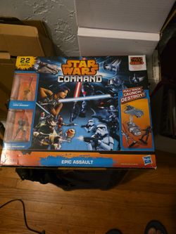 New Sealed Star Wars Command Epic Assault Set (22 Figures & Vehicles)