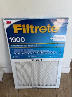 3M Filtrete Air Filter - 1900 MPR, 16 in x 25 in