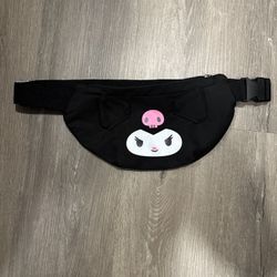 Kuromi Face Fanny Pack