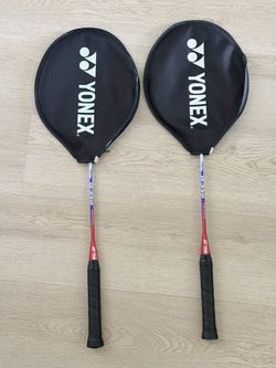 Pair of Yonex B-350 Badminton Rackets