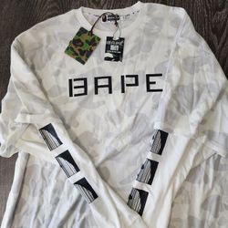 BAPE Glow In Dark Long Sleeve T