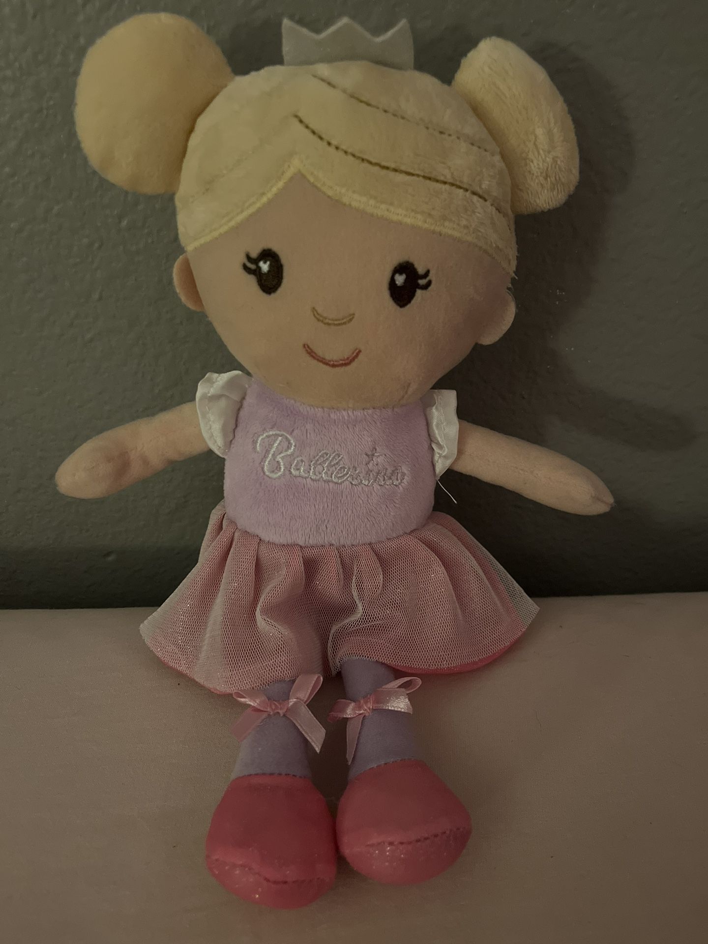 Russ Cuddle & Co Ballerina Plush Baby Doll