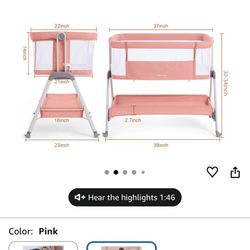 Pink Bassinet 