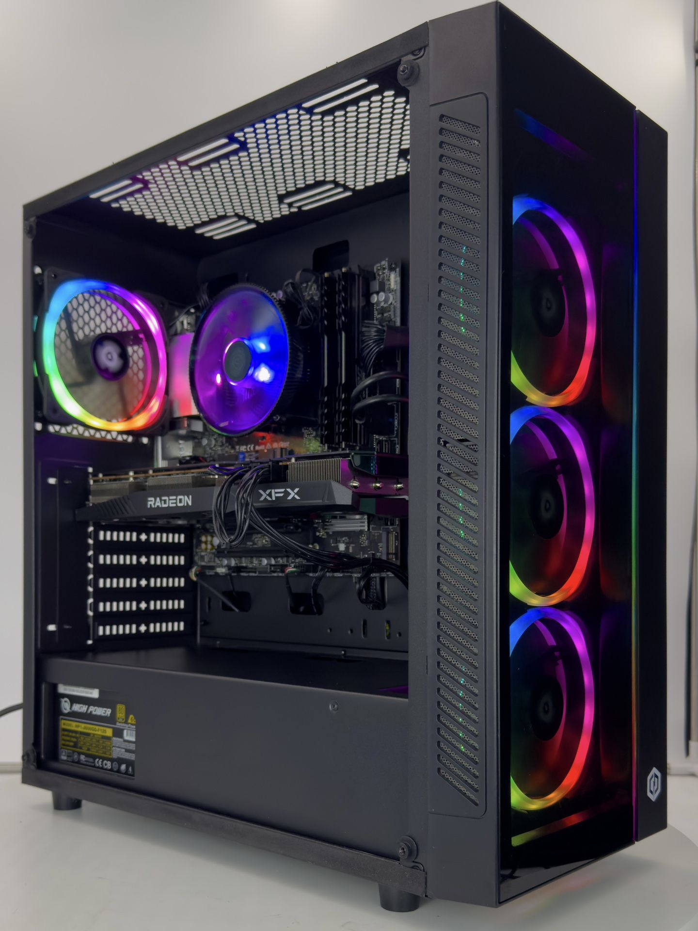 AMD RX 6700 Ryzen 5 5500 16GB DDR4 1TB SSD RGB Gaming Computer