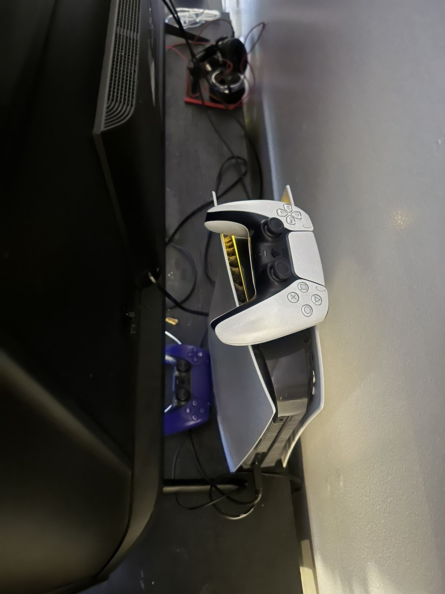 PS5 2 Controllers and HeadSet