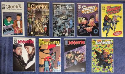 CLERKS JAY & SILENT BOB COMIC BUNDLE NM ONI PRESS KEVIN SMITH BLUNTMAN CHRONIC