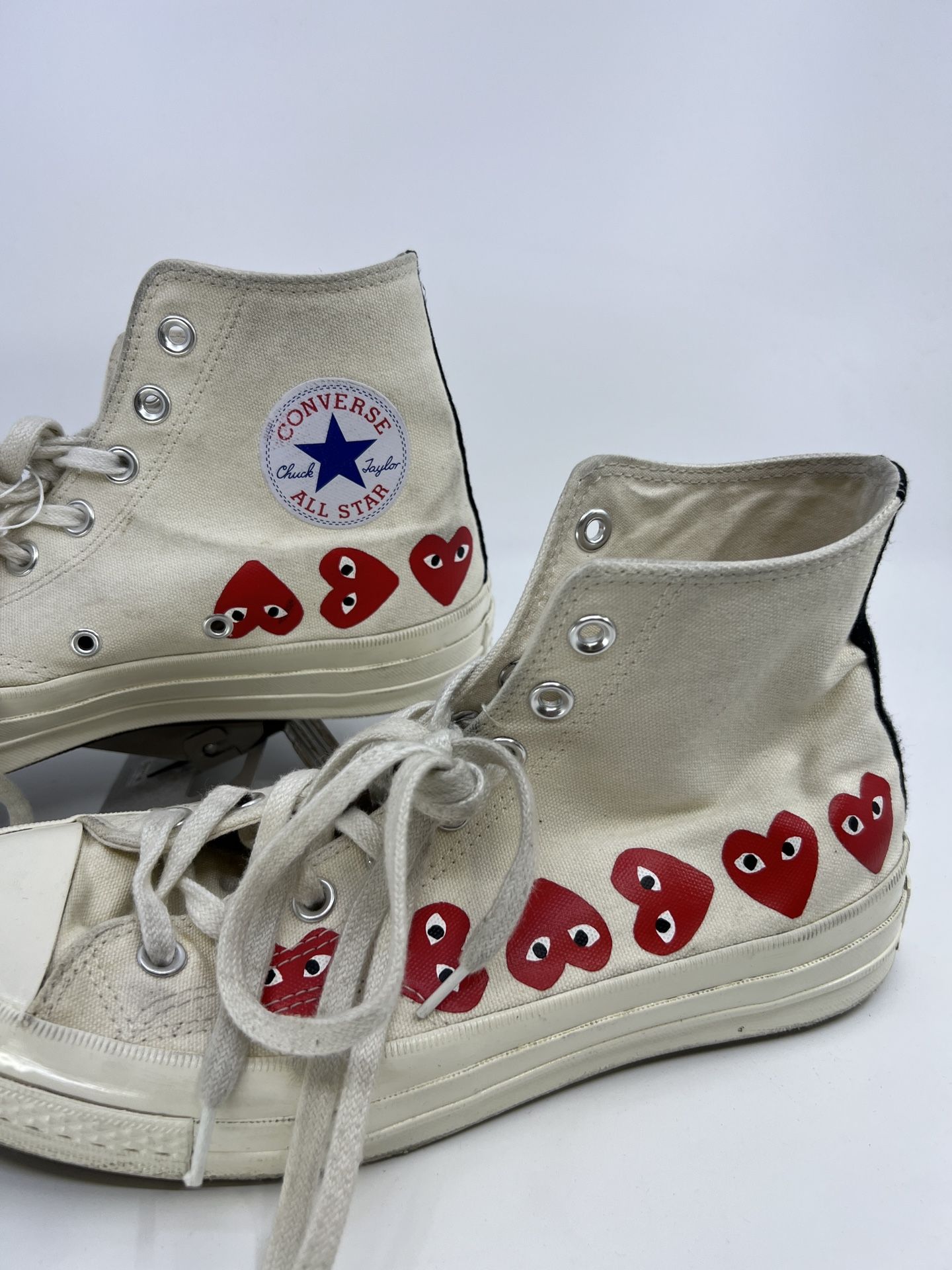 Size 8 Converse x Comme des Garçons Sneakers