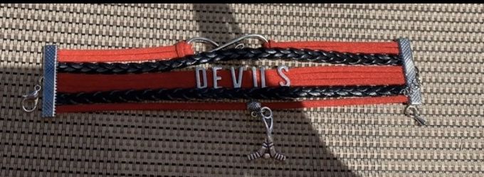 New Jersey devils bracelet
