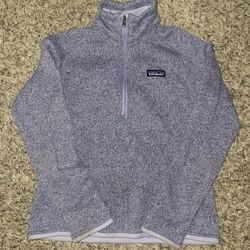 Patagonia Women's Better Sweater 1/4 Zip Fleece Jacket Size Small