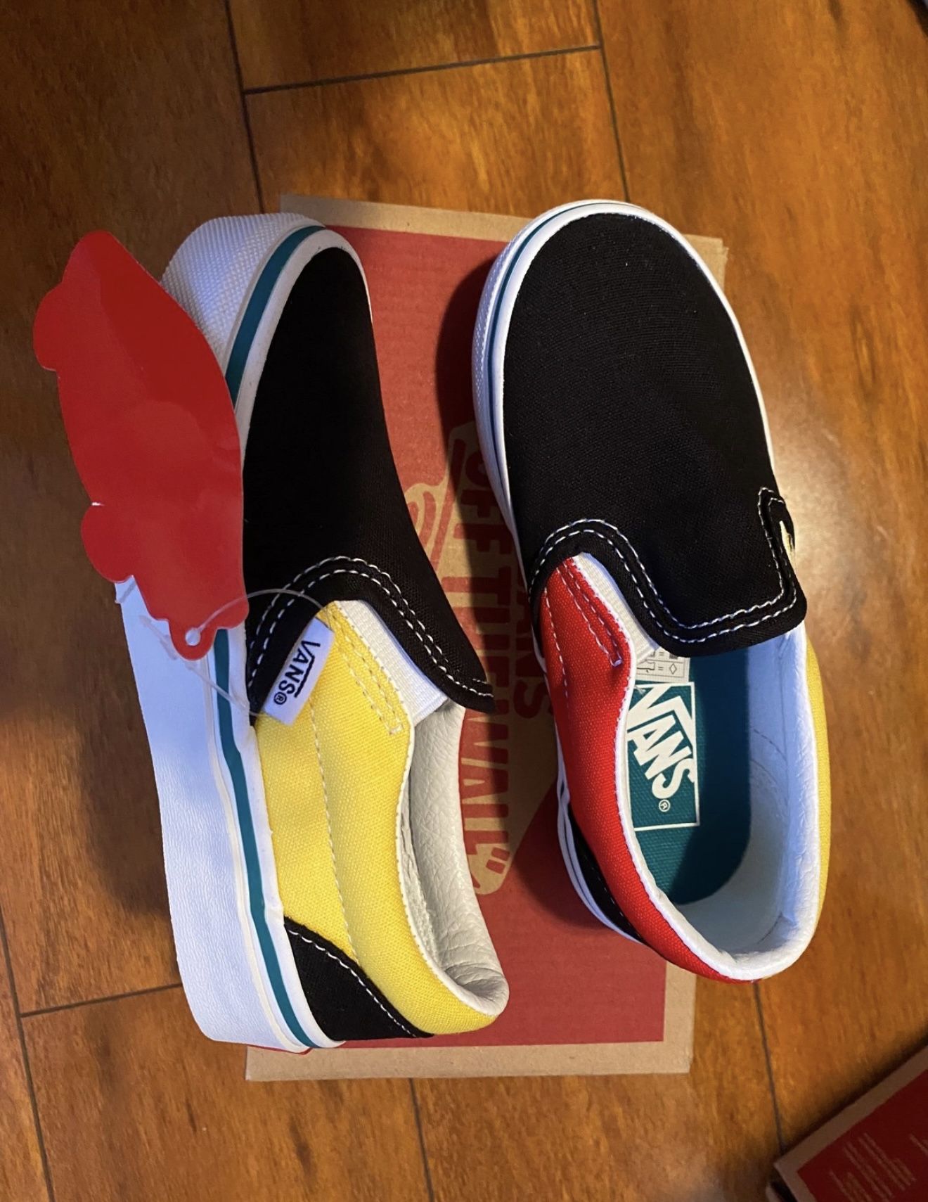 New Boys Girls Vans Sz 11, 12, 13, 1 Shoes