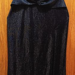 Black Sparkly Maxi Dress (cash only)