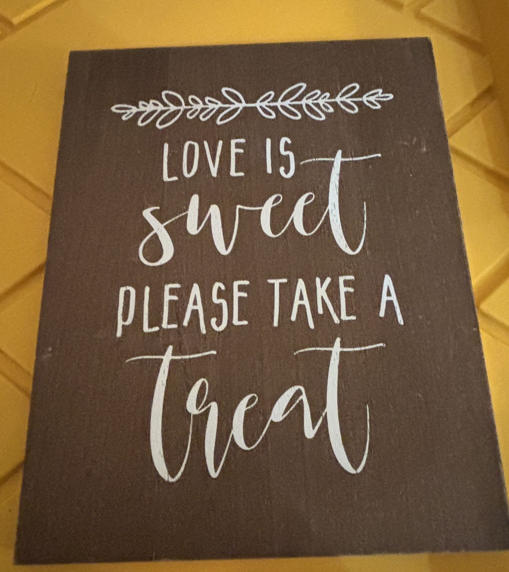 Dessert Table Sign 