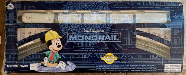 Disney 50th Anniversary Monorail Electric Train (Blue)
