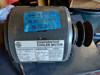 GE Evaporative Cooler Motor 10 Bucks!