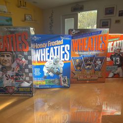 45 vintage Collectible Cereal Boxes.