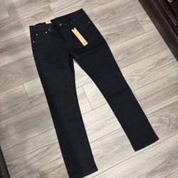 Black Skinny/straight Leg Ksubi Jeans