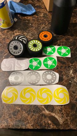Bsr 1/8 tire covers