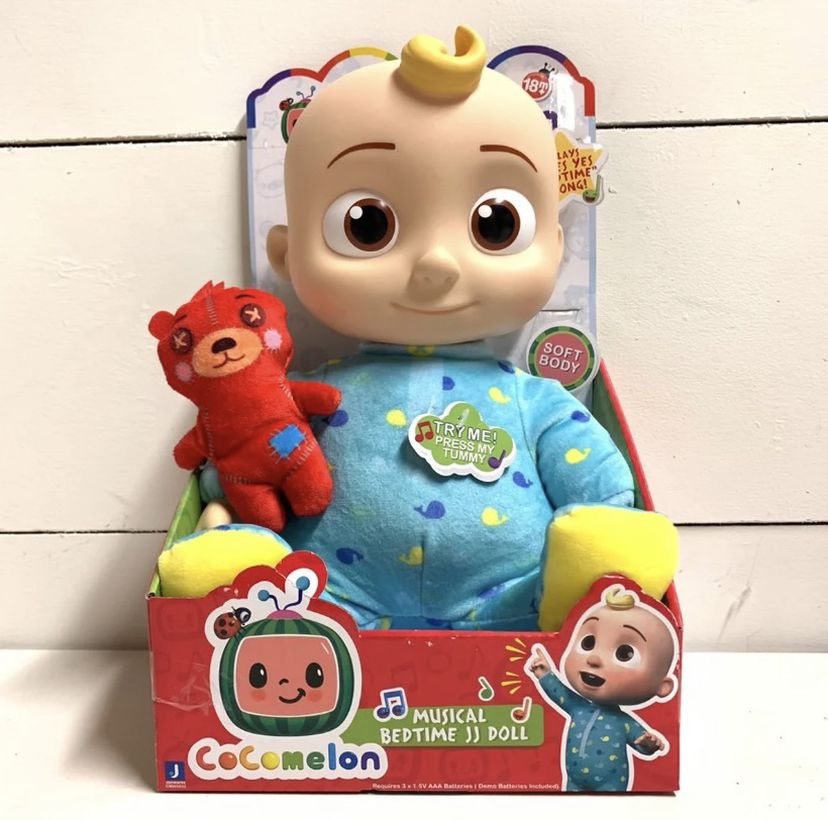 Cocomelon JJ Musical Bedtime Doll - NEW!