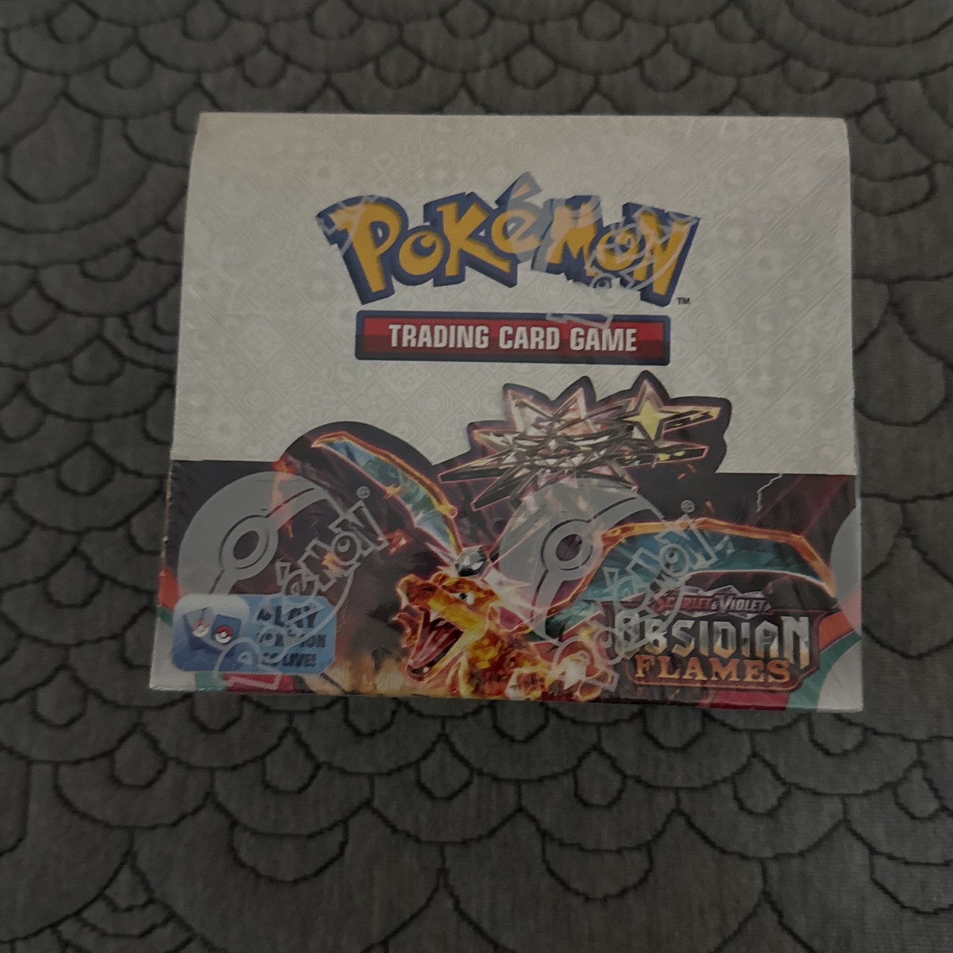 Pokemon Obsidian Flames Booster Box (mainly for trade)