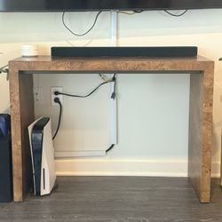 Rectangular Solid Wood Sideboard Table